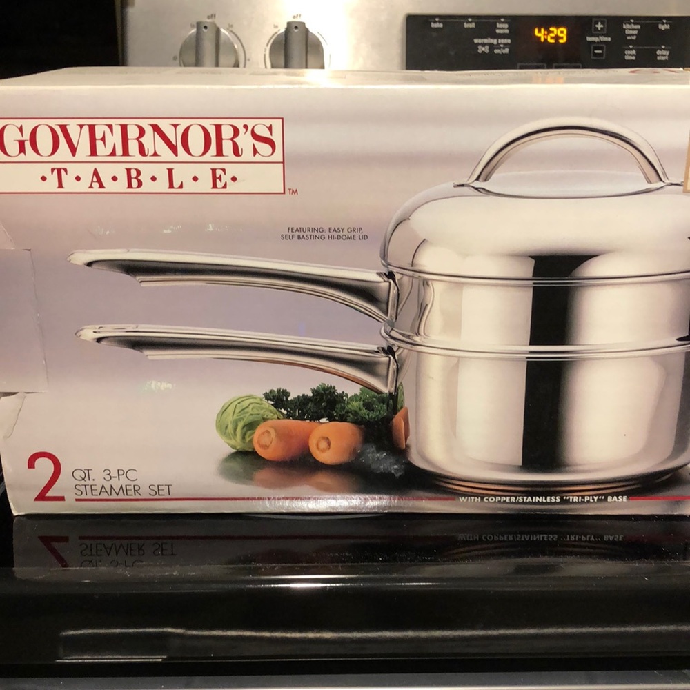 - 2 qu steamer set